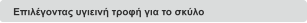 Επιλέγοντας υγιεινή τροφή για το σκύλο