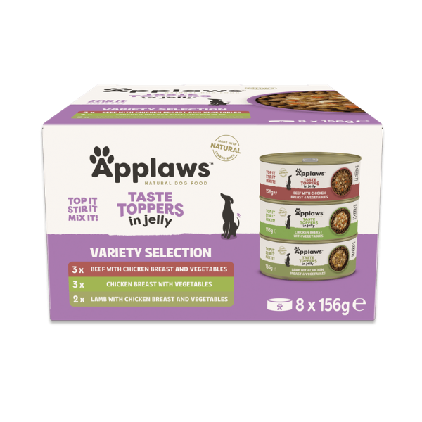 Applaws Multipack in Jelly - Φυσική Υγρή Τροφή για Σκύλους Applaws Multipack in Jelly - Φυσική Υγρή Τροφή για Σκύλους