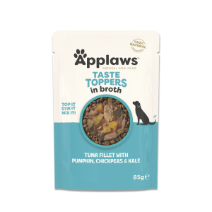 Applaws Taste Toppers Dog Pouch Tuna Fillet with Vegetables in Broth 