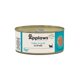 Applaws Κονσέρβα Γάτας Τόνος Φιλέτο σε Ζωμό