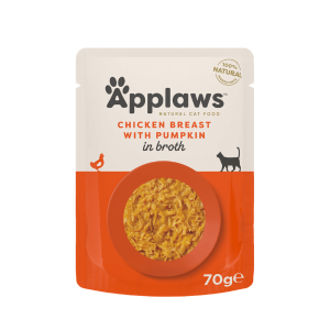 Applaws Φακελάκι Γάτας Στήθος Κοτόπουλο με Κολοκύθα σε Ζωμό