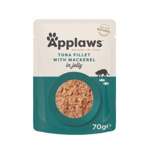 Applaws Cat Pouch Tuna Fillet with Mackerel in Jelly