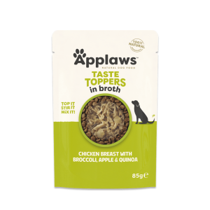 Applaws Taste Toppers Dog Pouch Chicken Breast with Vegetables in Broth 