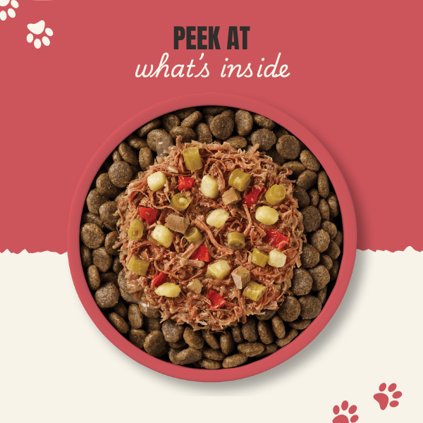 Applaws Taste Toppers Dog Pouch Beef with Vegetables in Broth 