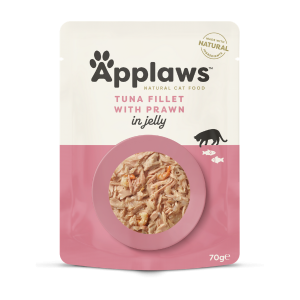 Applaws Tuna Fillet with Prawn in Jelly | Natural Wet Cat Food Applaws Tuna Fillet with Prawn in Jelly | Natural Wet Cat Food