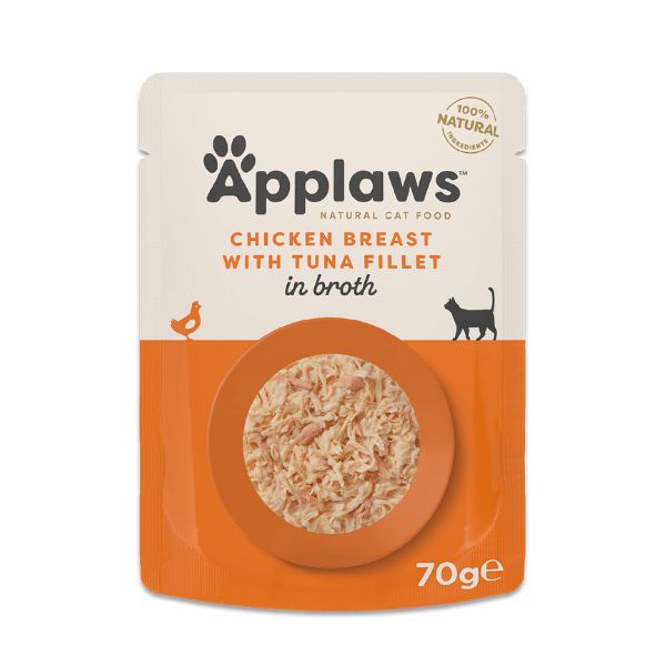 Applaws Cat Pouch Chicken Breast with Tuna Fillet in Broth