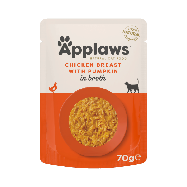 Applaws Cat Pouch Chicken Breast with Pumpkin in Broth Applaws Cat Pouch Chicken Breast with Pumpkin in Broth