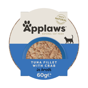 Applaws Cat Pot Tuna Fillet with Crab in Broth