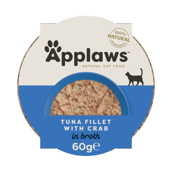Applaws Cat Pot Tuna Fillet with Crab in Broth Applaws Cat Pot Tuna Fillet with Crab in Broth