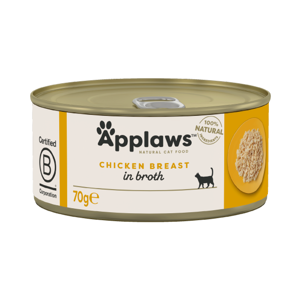 Applaws Κονσέρβα Γάτας Στήθος Κοτόπουλο σε Ζωμό Applaws Κονσέρβα Γάτας Στήθος Κοτόπουλο σε Ζωμό