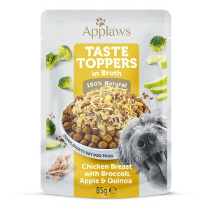 Applaws Taste Toppers Dog Pouch Chicken Breast with Vegetables in Broth Applaws Taste Toppers Dog Pouch Chicken Breast with Vegetables in Broth
