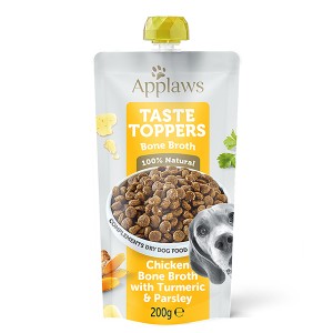 Applaws Taste Toppers Dog Pouch Chicken Bone Broth with Turmeric and Parsley Applaws Taste Toppers Dog Pouch Chicken Bone Broth with Turmeric and Parsley