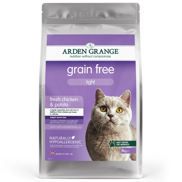 Ξηρή Τροφή για Ενήλικες Γάτες Arden Grange Light με φρέσκο Κοτόπουλο & Πατάτα Ξηρή Τροφή για Ενήλικες Γάτες Arden Grange Light με φρέσκο Κοτόπουλο & Πατάτα