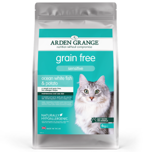 Arden Grange Senstive Hypoallergenic Dry Cat Food Fish Grain Free