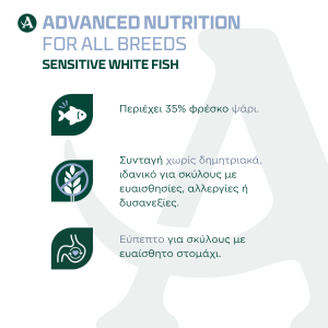 Arden Grange Crunchy Bites for Dogs with Ocean White Fish 