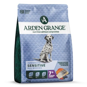 Arden Grange Light Senior Sensitive Dry Dog Food with Ocean White Fish & Potato