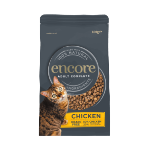 Encore Dry Cat Food with Chicken 800g