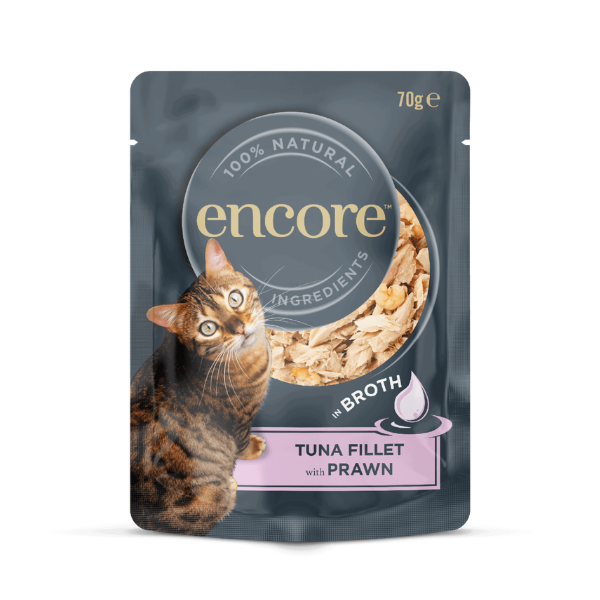 Encore Tin in Broth 70g | Natural Wet Cat Food with Chicken Breast