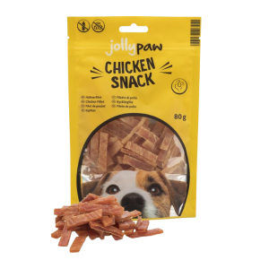 Jollypaw Premium Λιχουδιά για Σκύλους με Φιλέτο Κοτόπουλου