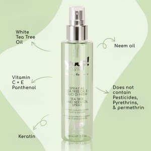 Yuup! Tea Tree & Neem Oil Spray - Φυσικό Εντομοαπωθητικό Spray για Σκύλους & Γάτες | 150 ml