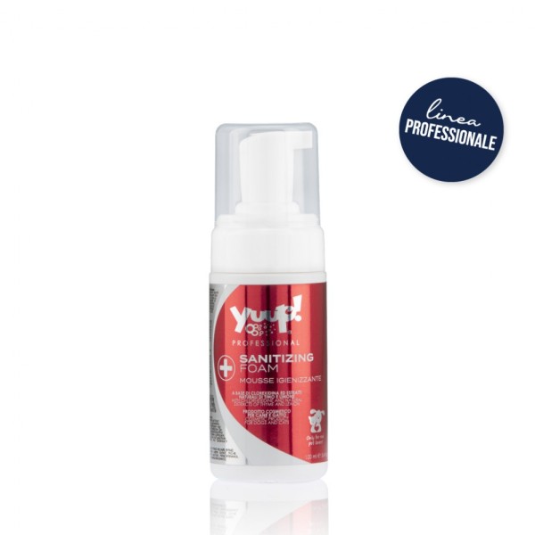 Yuup! Professional Sanitizing Mousse - No-Rinse Αντιβακτηριακός Αφρός για Σκύλους & Γάτες | 100 ml