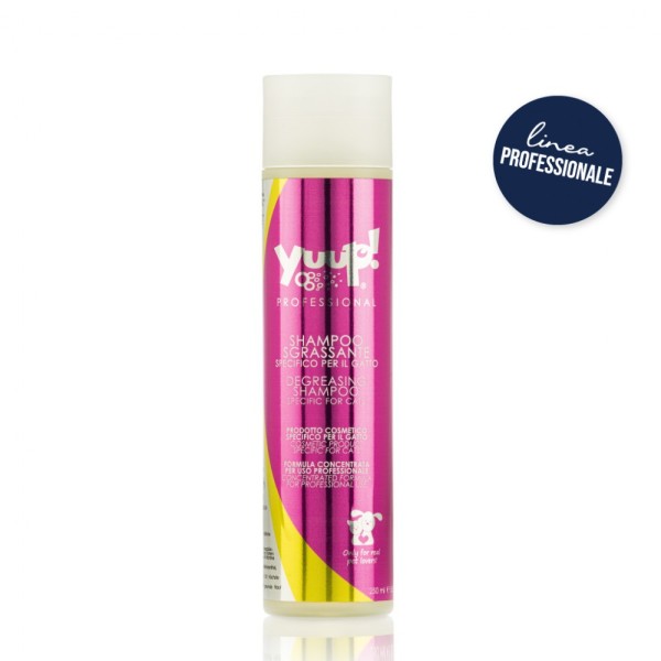 Yuup! Degreasing Shampoo for Cats - Επαγγελματικό Σαμπουάν Αποσμηγματοποίησης για Γάτες | 250 ml