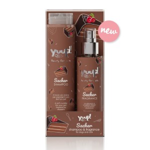 Yuup! Sacher Shampoo & Fragrance Kit - Gourmand Σετ Φροντίδας για Σκύλους & Γάτες  | 250 ml