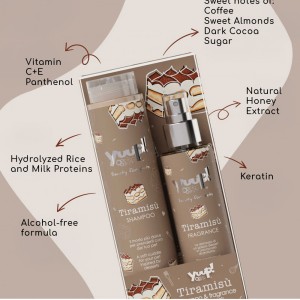 Yuup! Tiramisù Shampoo & Fragrance Kit - Gourmand Σετ Φροντίδας για Σκύλους & Γάτες  | 250 ml
