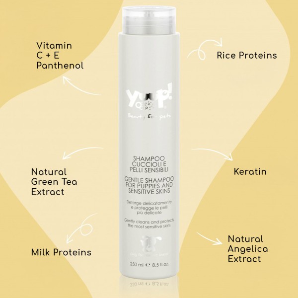 Yuup! Professional Gentle Shampoo για Ευαίσθητο Δέρμα & Κουτάβια | 250 ml Yuup! Professional Gentle Shampoo για Ευαίσθητο Δέρμα & Κουτάβια | 250 ml