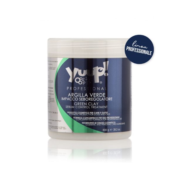 Yuup! Professional Green Clay - Φυσική Αργιλική Θεραπεία Σμηγματορρύθμισης για Σκύλους & Γάτες | 800 g Yuup! Professional Green Clay - Φυσική Αργιλική Θεραπεία Σμηγματορρύθμισης για Σκύλους & Γάτες | 800 g